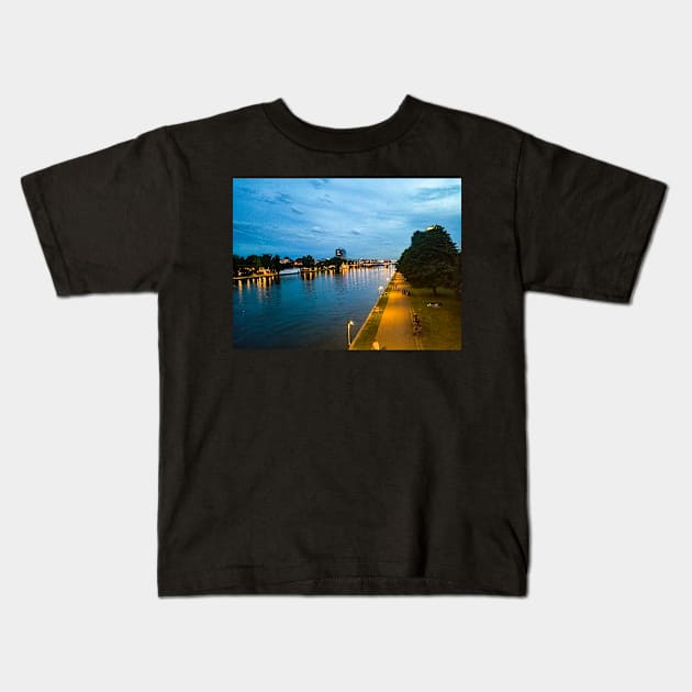 Germany Waters Kids T-Shirt by byEstherReid